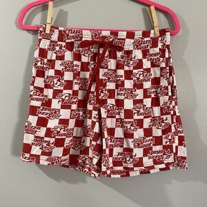 Disney Pixar Toy Story Pizza Planet Sleep Shorts S Red White